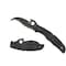 Spyderco 2024 Spyderco Matriarch 2 Lightweight Black Emerson Opener/Black Blade Serrated SPY-C12SBBK2W - alternate 1